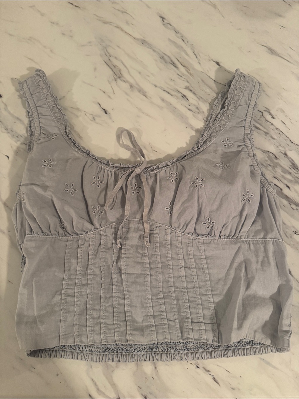AEO Embroidered Tank Top